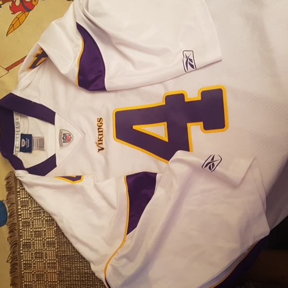BNWT Authentic Reebok Brett Favre Jersey; 2XL - Picture 4 of 5